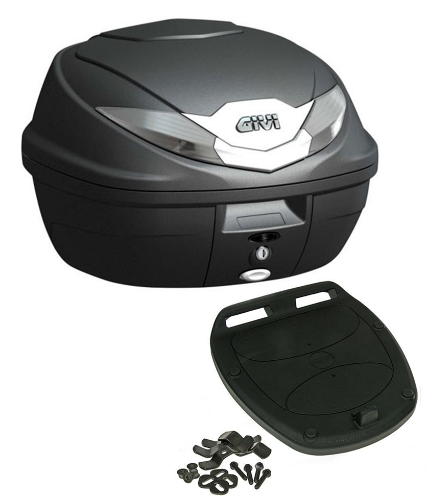 Givi Monolock Topcase B360 NT - 36 Liter - schwarz - inkl. Montagekit