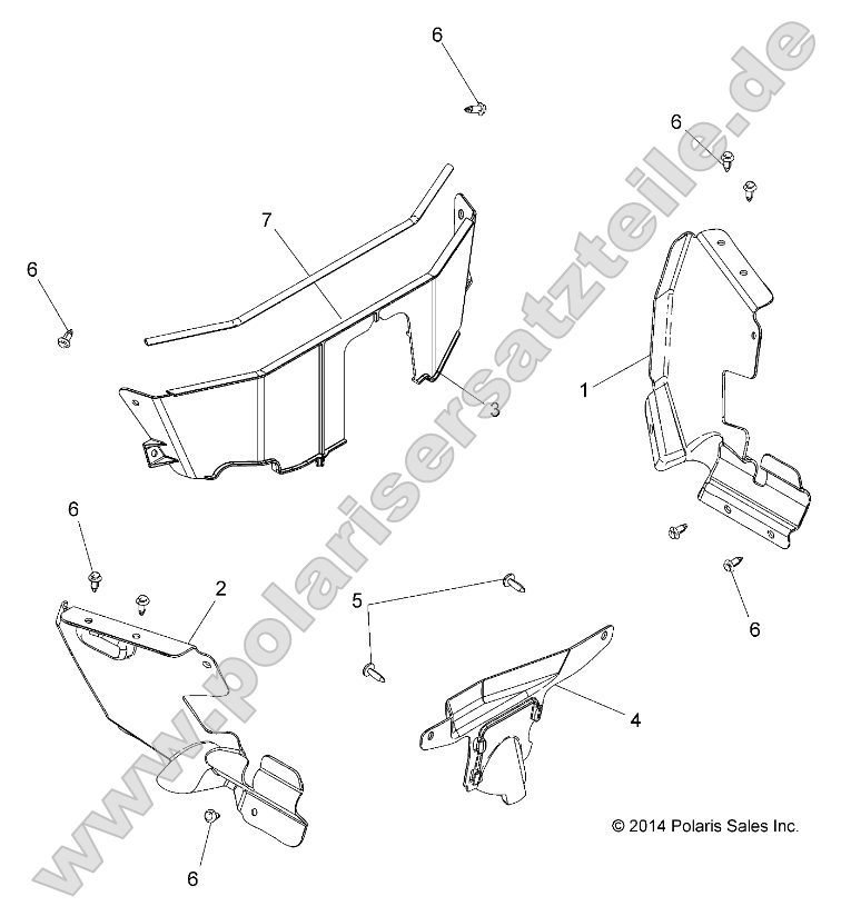Body, Splash Shields