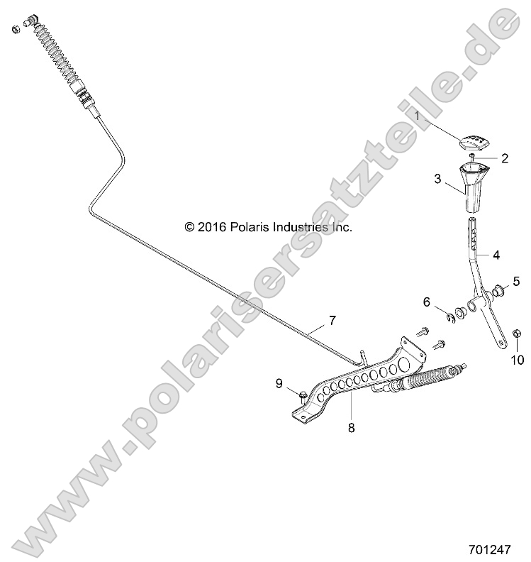 Drive Train, Gear Selector