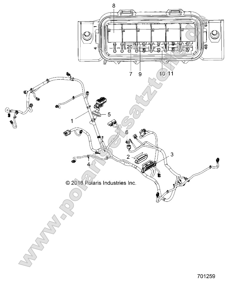 Electrical, Wire Harness (701259)