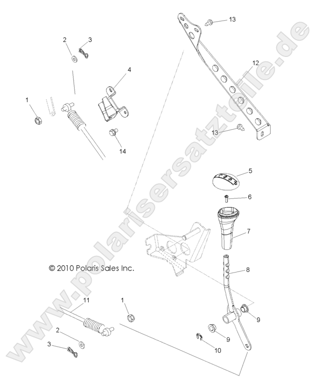 DRIVE TRAIN, GEAR SELECTOR