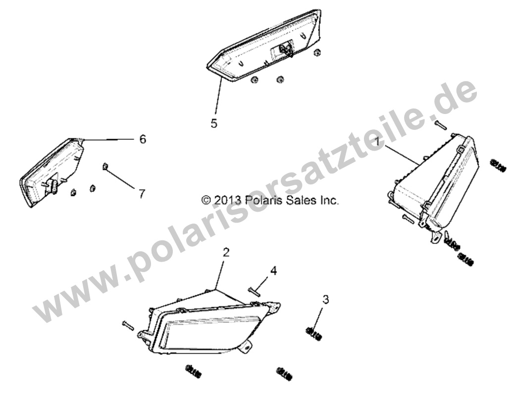 ELECTRICAL, HEADLIGHTS AND TAILLIGHTS