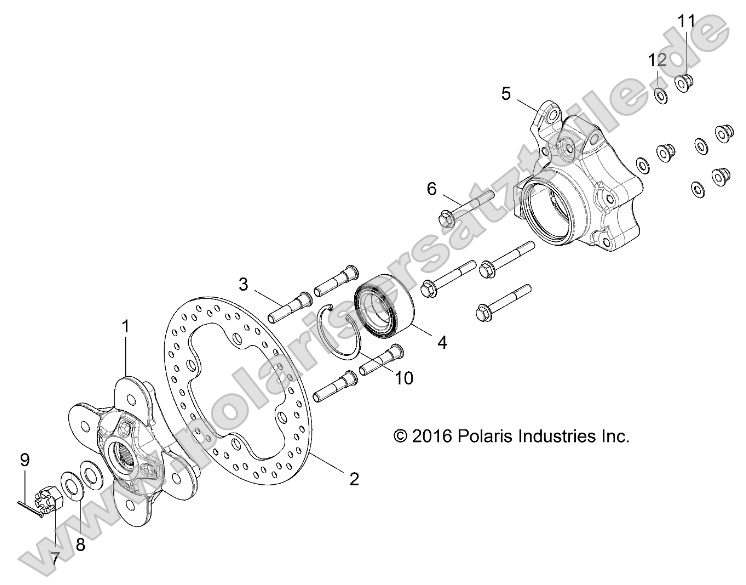 Suspension, Rear Carrier