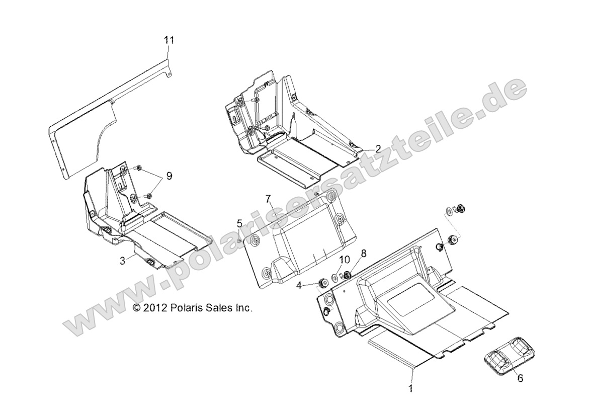 BODY, SEAT DIVIDER