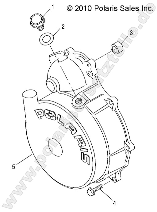 ENGINE, FLYWHEEL COVER