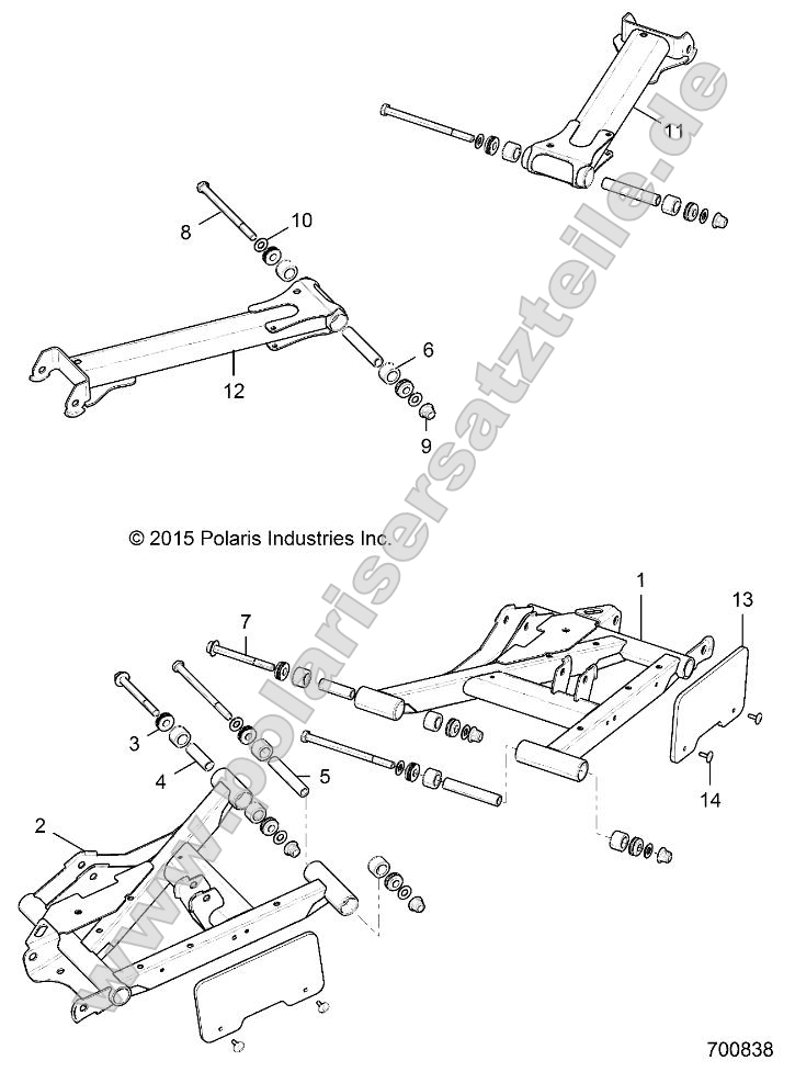 Suspension, Rear Control Arms