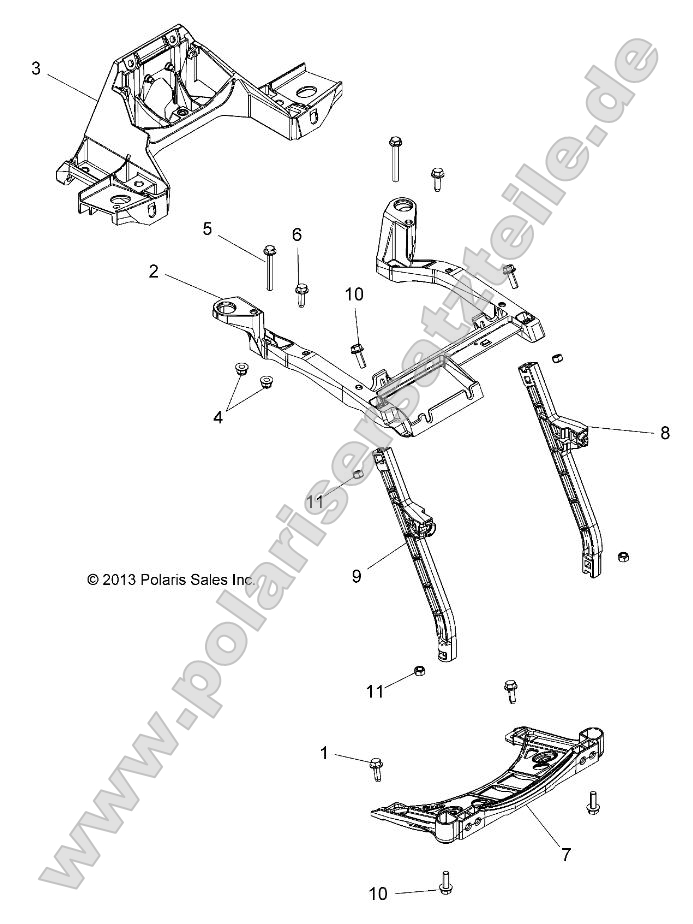 Body, Front Rack Support