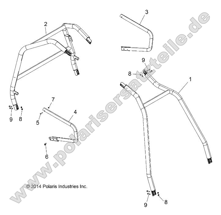 Chassis, Cab Frame and Side Bars