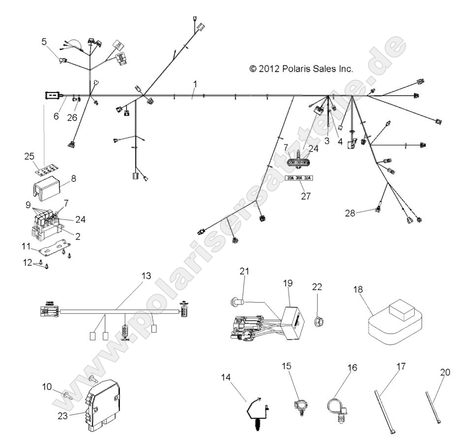 ELECTRICAL, WIRE HARNESS