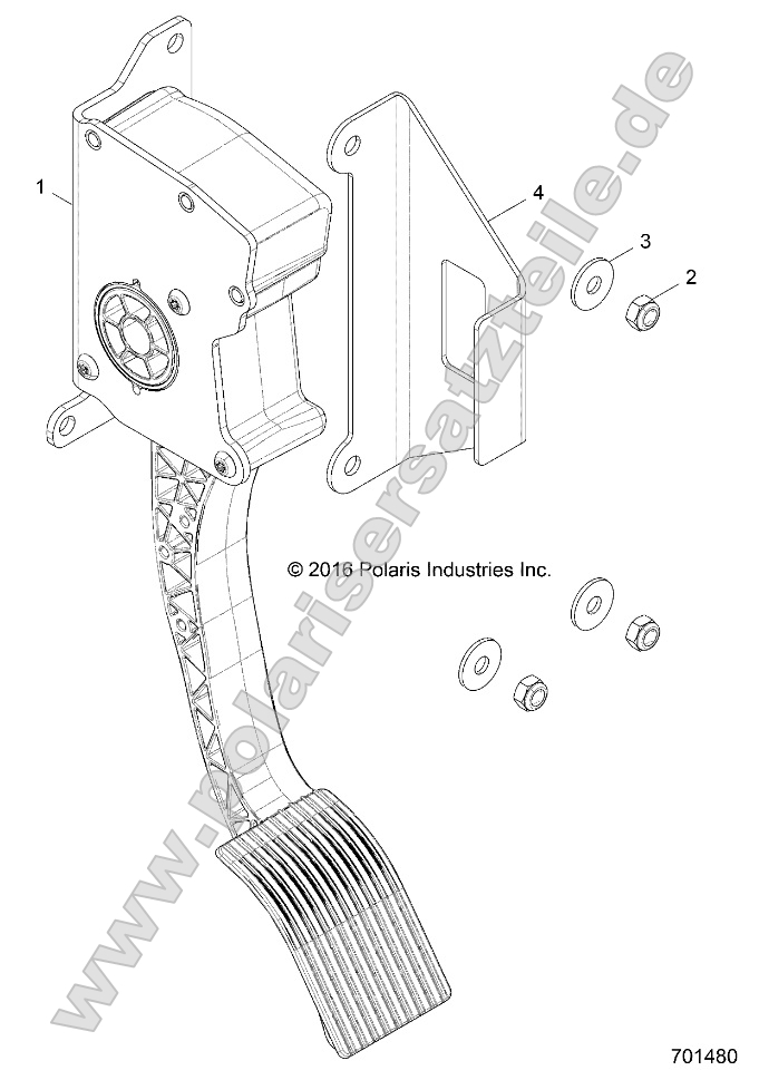 Engine, Throttle Pedal