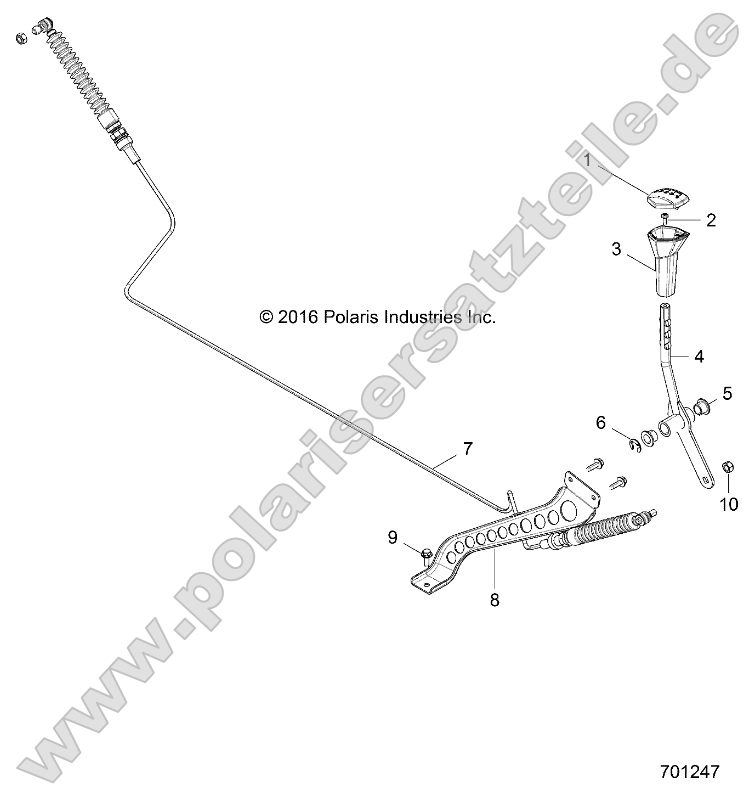 Drive Train, Gear Selector
