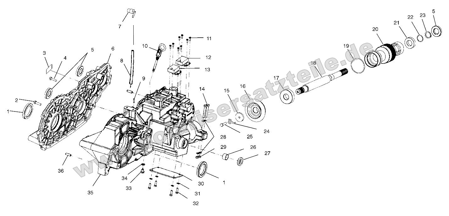 Gearcase (Cases and Snorkel)