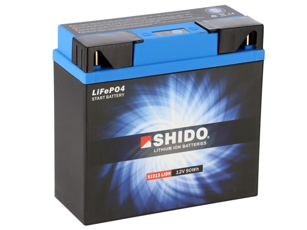Shido_51913_Lithium_Ionen_Batterie_12V_LiFePO4 Shido 51913 Lithium Ionen Batterie 12V LiFePO4 (51814 YT19BL-BS)