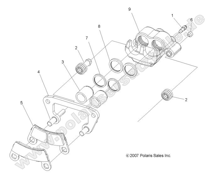brakes front caliper