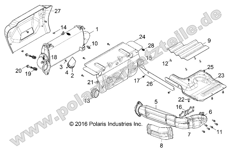 Engine, Exhaust System