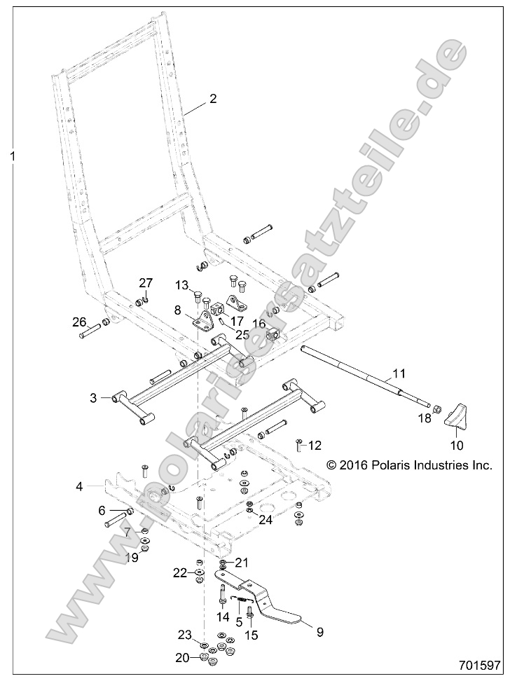 Body, Seat Base Adjuster