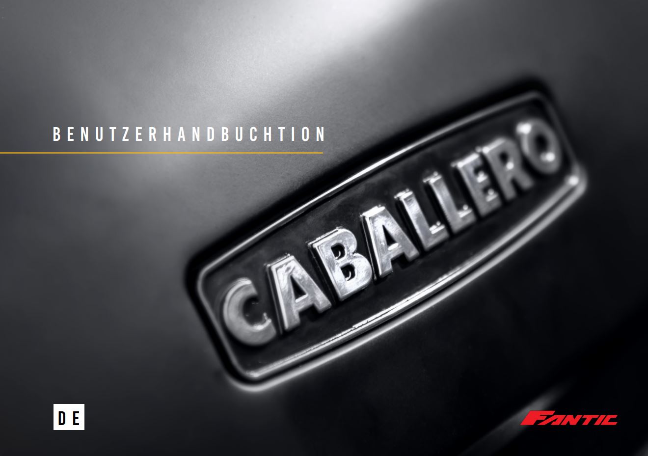 Fantic Benutzerhandbuch Caballero 250 2019