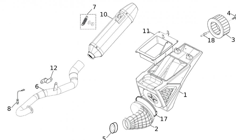 53330_66 Auspuff / Einlass