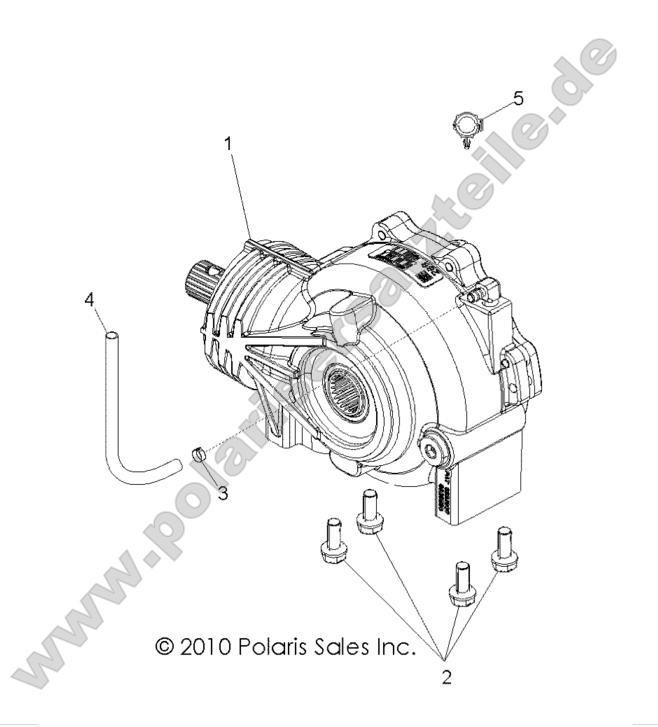 DRIVE TRAIN, FRONT GEARCASE