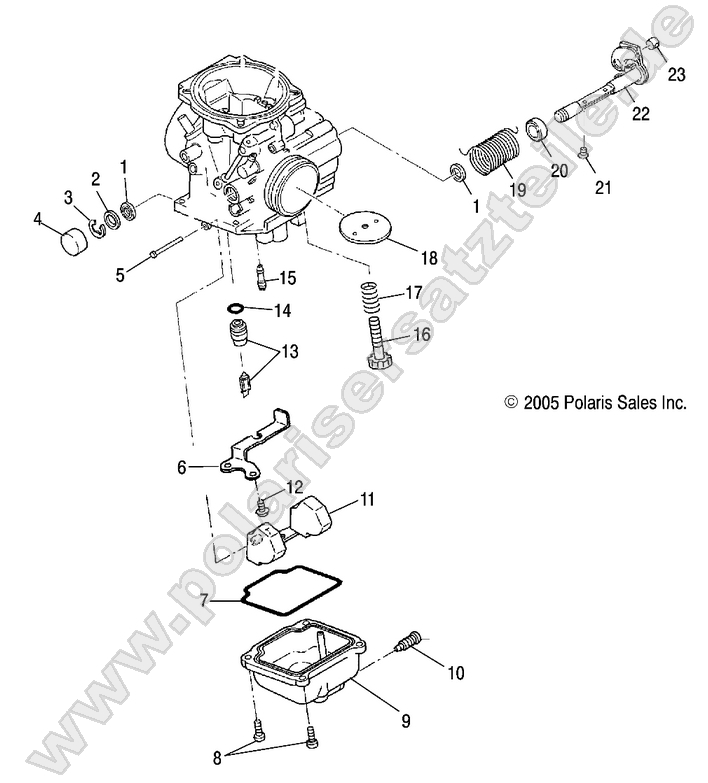CARBURETOR, LOWER