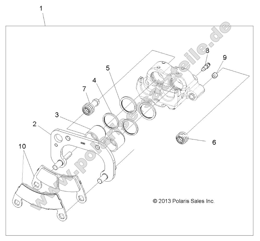 Brakes, Caliper, Front