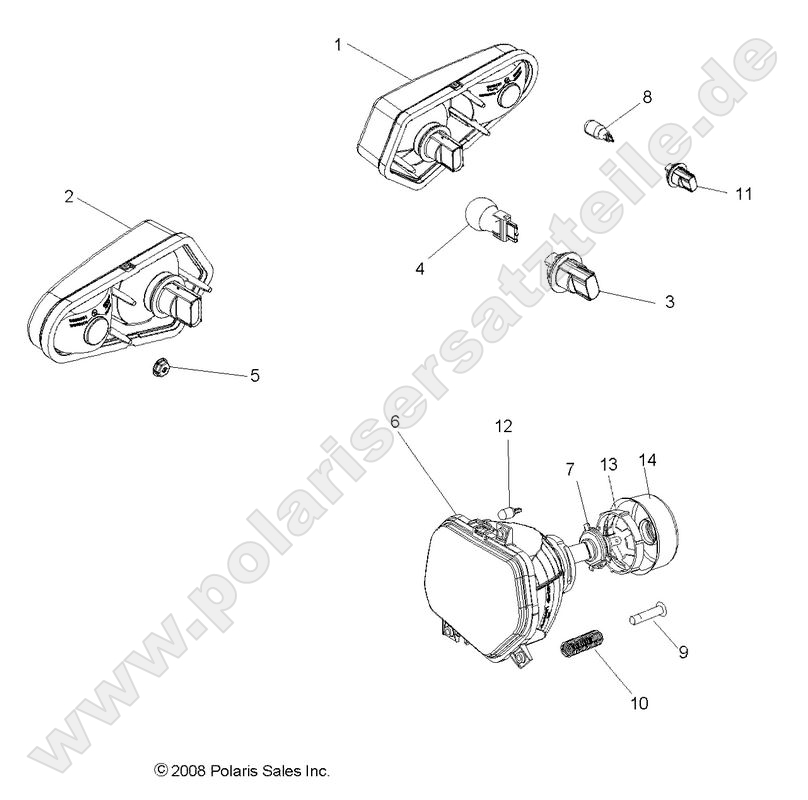 ELECTRICAL, HEADLIGHTS, TAILLIGHTS and BULBS