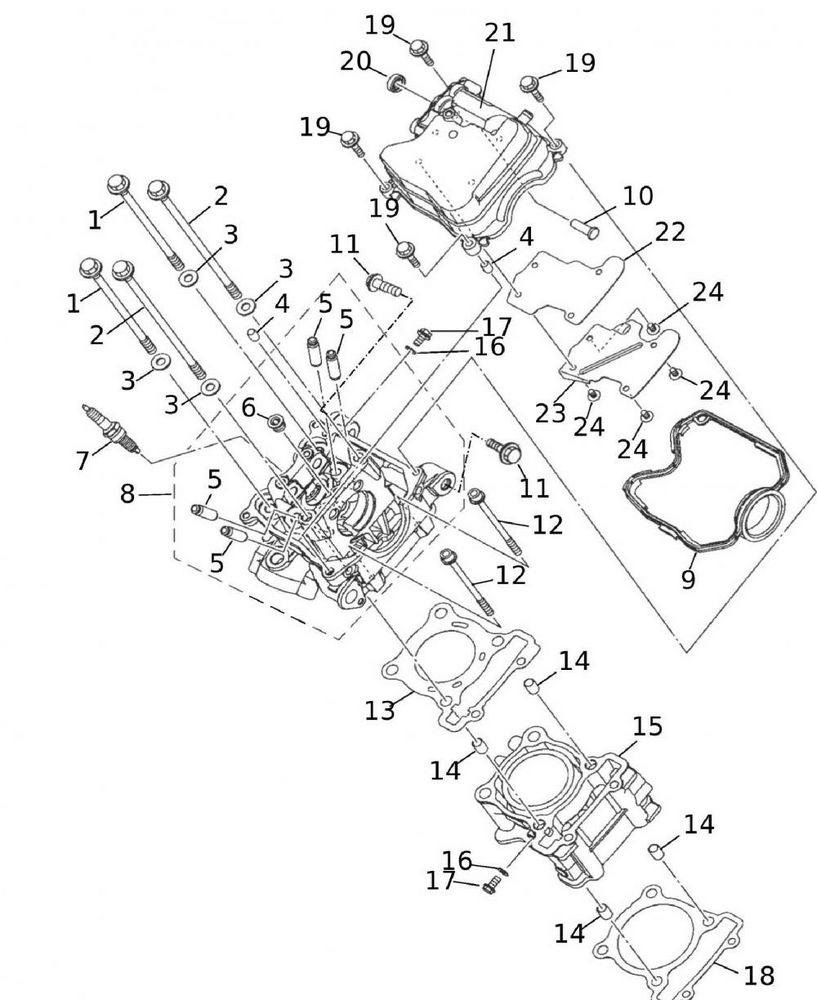 52486_46 Zylinder / Zylinderkopf