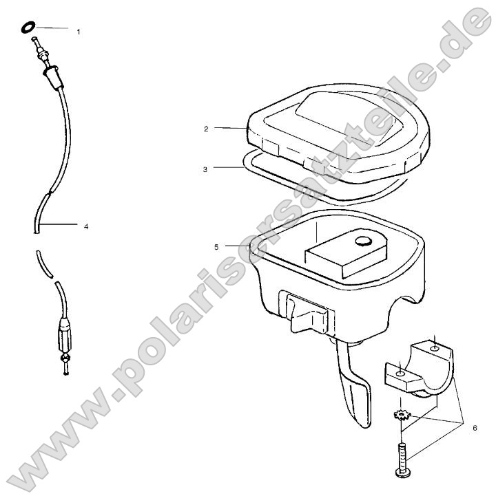Controls - Throttle Asm./Cable