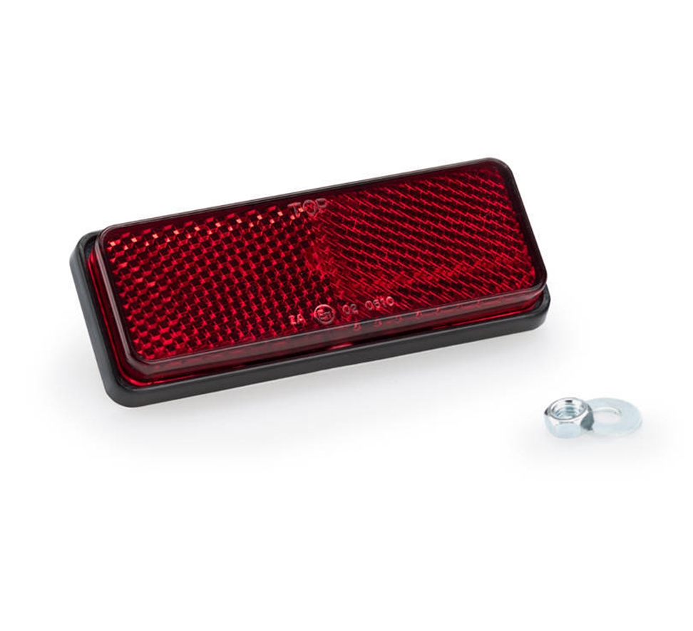 Puig Kennzeichenhalter - Ersatz Rückstrahler rot 88 x 34 mm