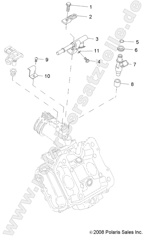 ENGINE, FUEL INJECTOR