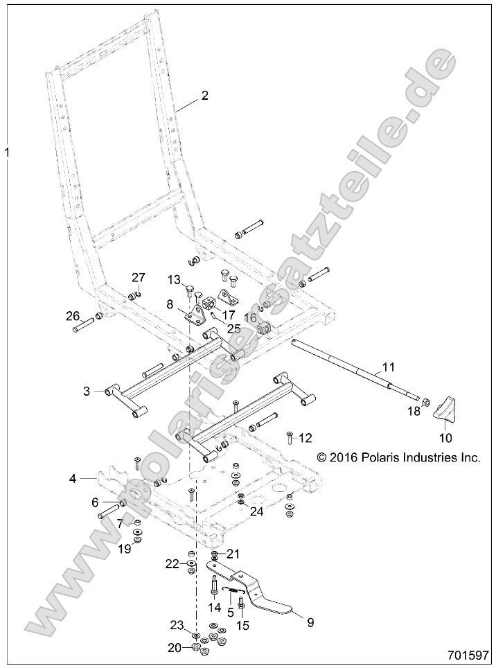 Body, Seat Base Adjuster
