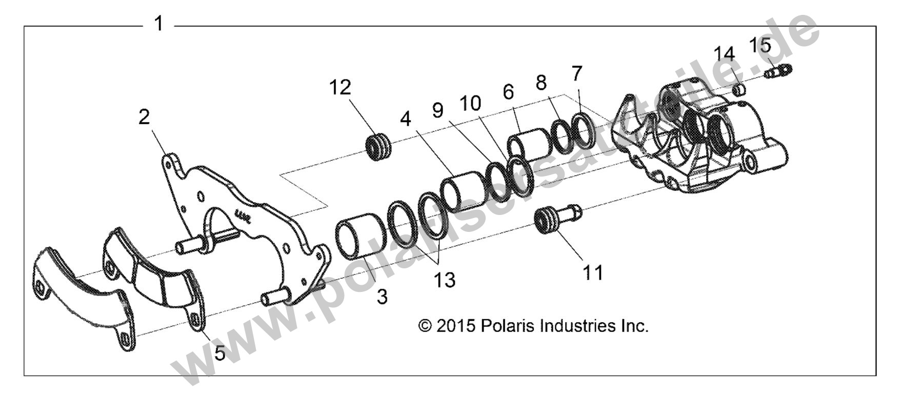 BRAKES, FRONT CALIPER