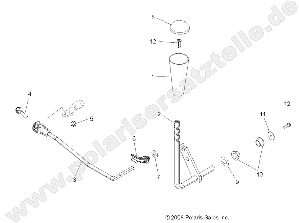 DRIVE TRAIN, GEAR SELECTOR