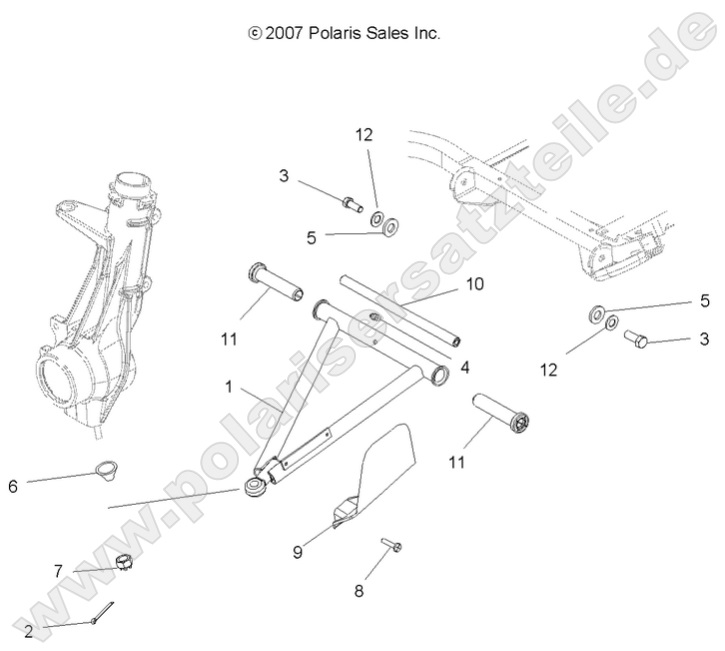 SUSPENSION, A-ARM and STRUT MOUNTING