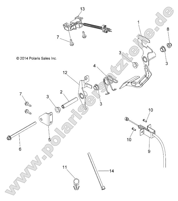 Engine, Throttle Pedal