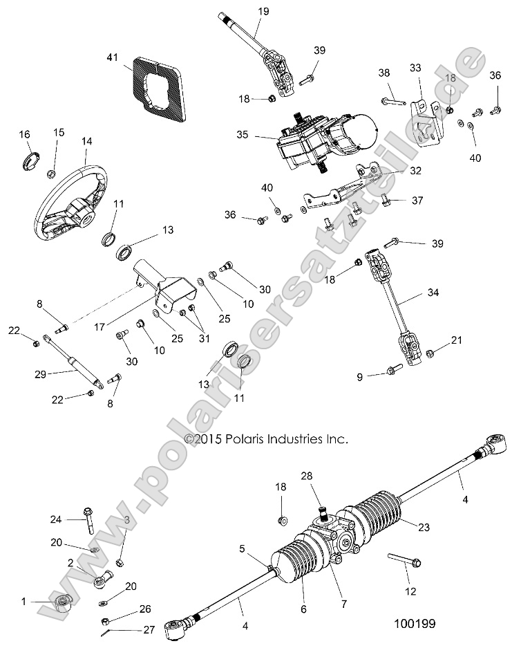 Steering, Steering Asm.