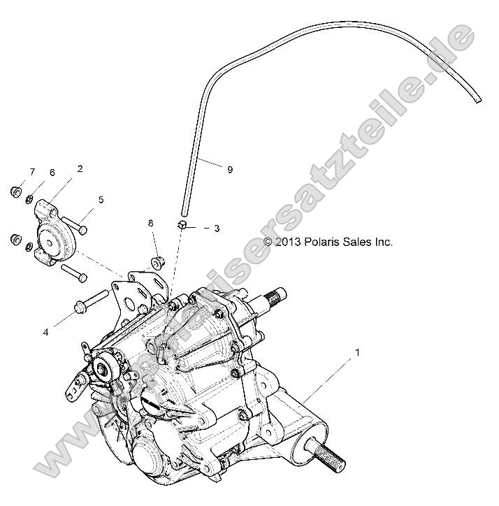 Drive Train, Main Gearcase Mounting