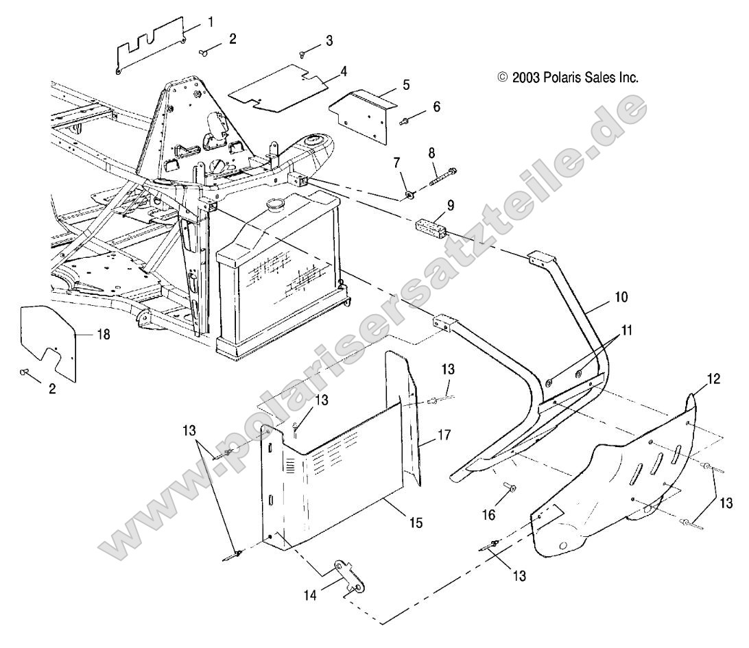 Front Bumper and Shields