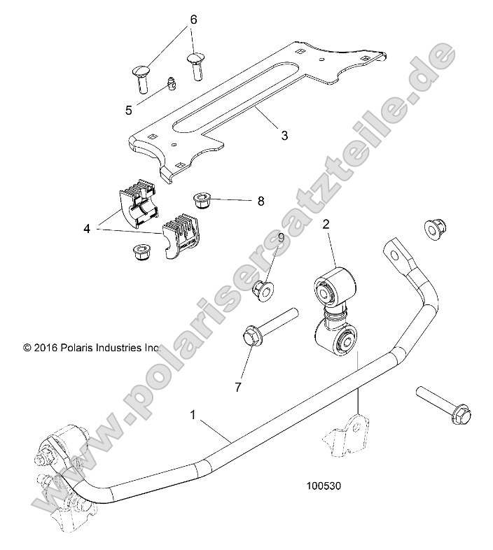 Suspension, Stabilizer Bar, Front