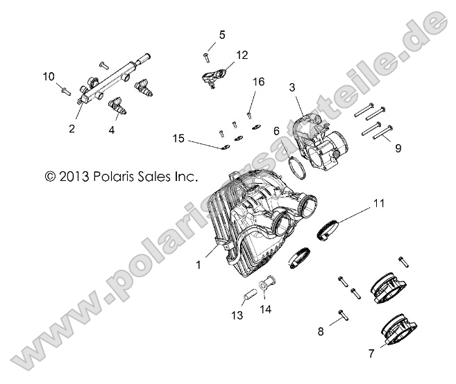 Engine, Intake and Throttle Body