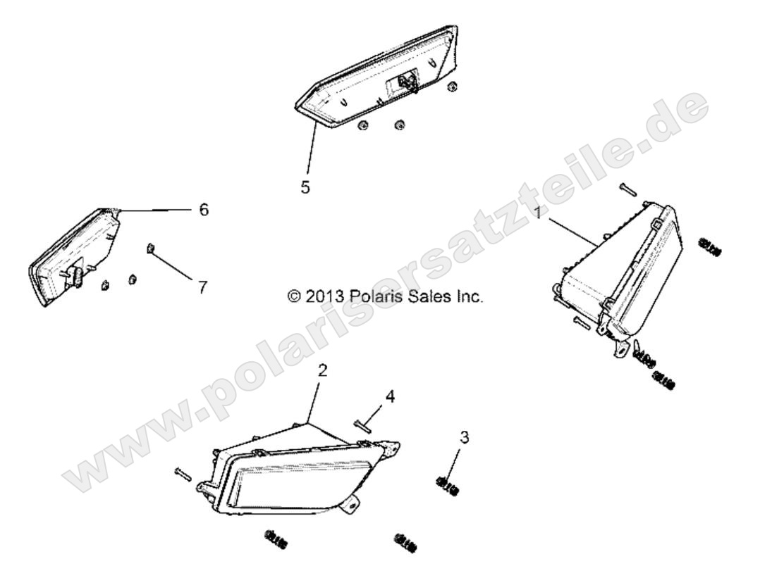 ELECTRICAL, HEADLIGHTS AND TAILLIGHTS