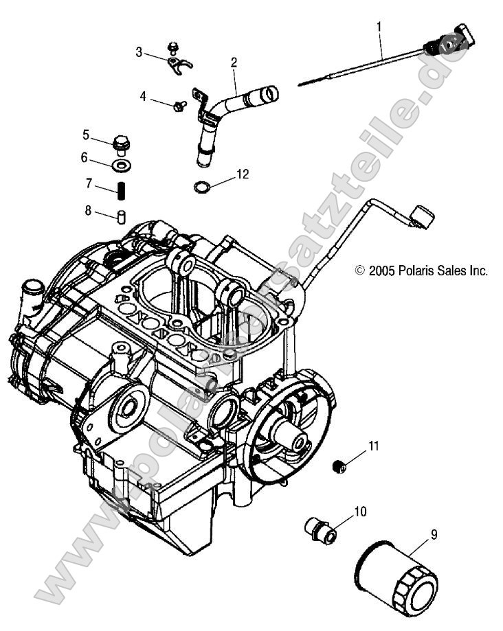 Dipstick and Oil Filter