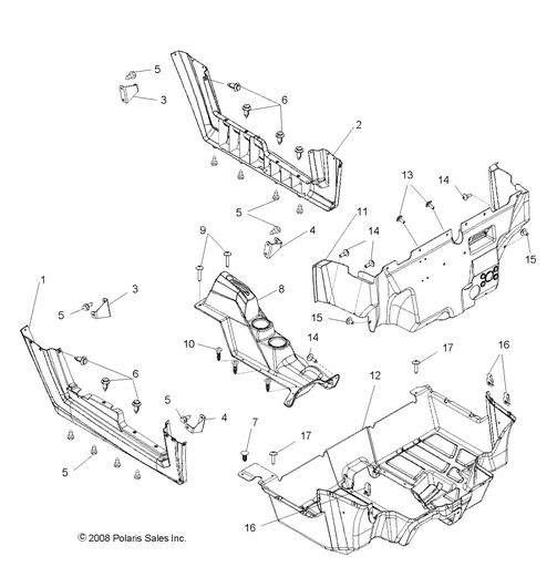 BODY, FLOOR and ROCKER PANELS