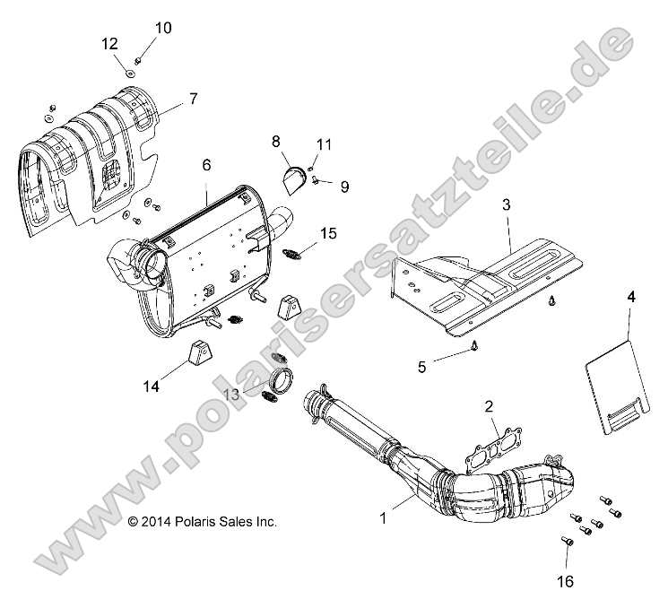 Engine, Exhaust System