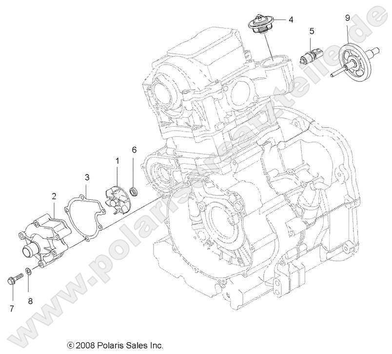 ENGINE, COOLING SYSTEM and WATER PUMP