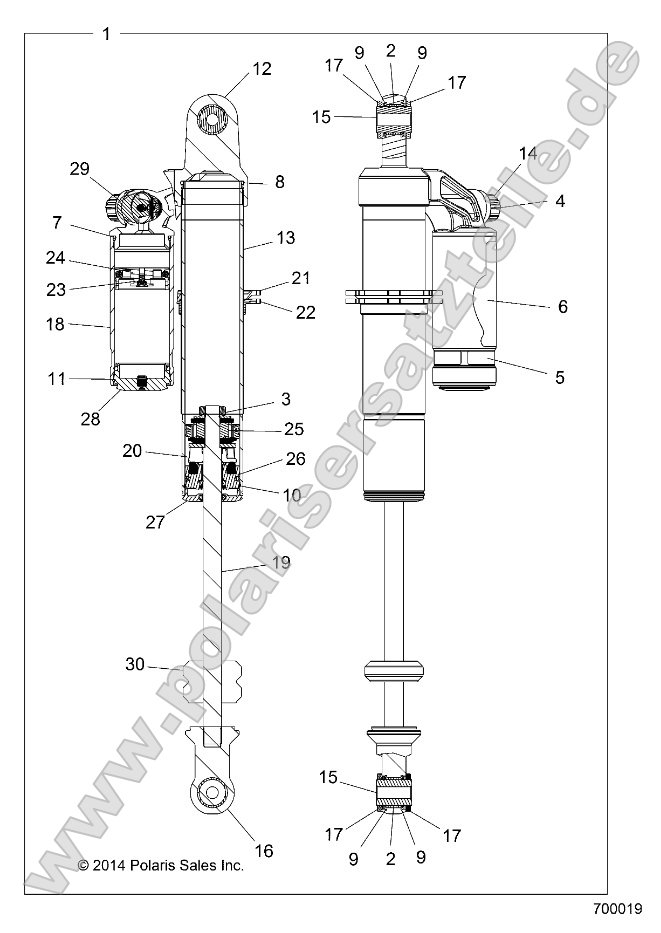 Suspension, Rear Shock