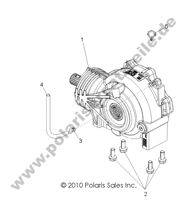 DRIVE TRAIN, FRONT GEARCASE