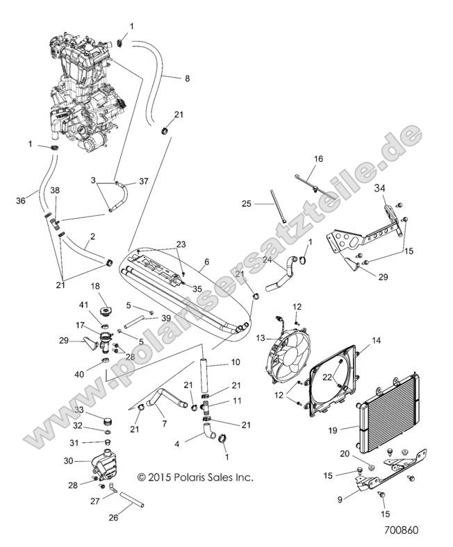 ENGINE, COOLING SYSTEM