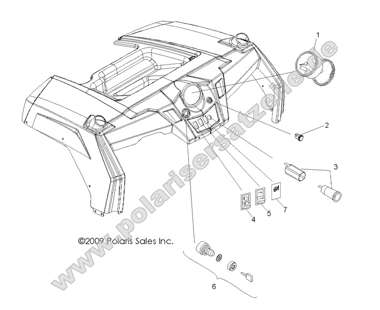 electrical dash instruments and controls