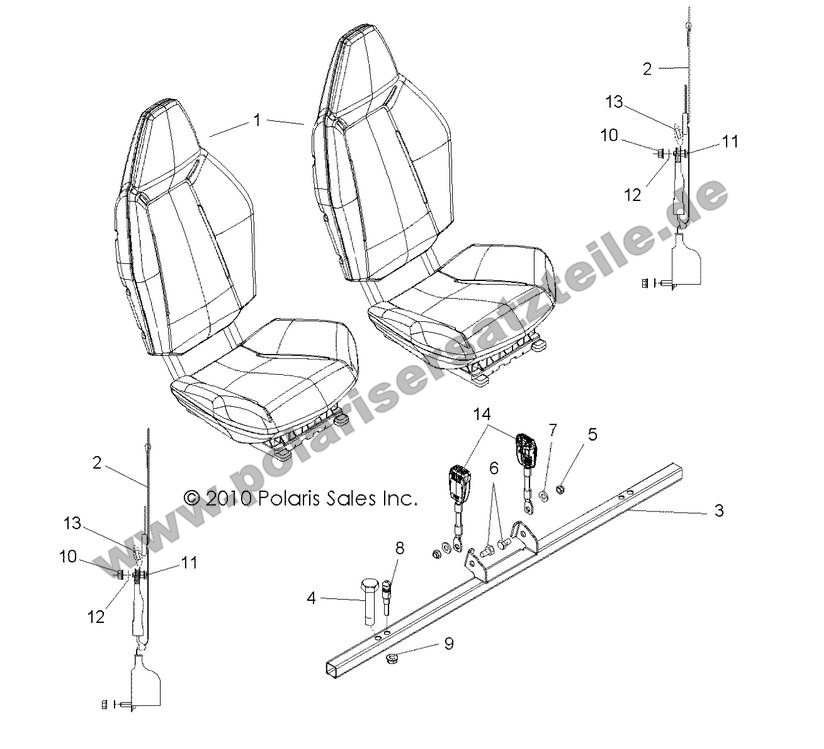 body seat mounting and belts
